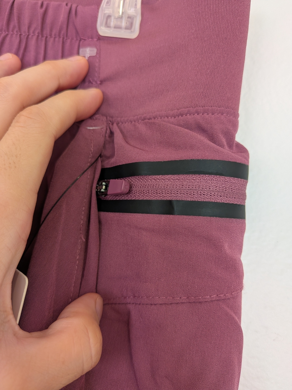 Women's Performance Athletic Running Shorts  Mauve Pink NWT Size XL - Picture 2 of 12